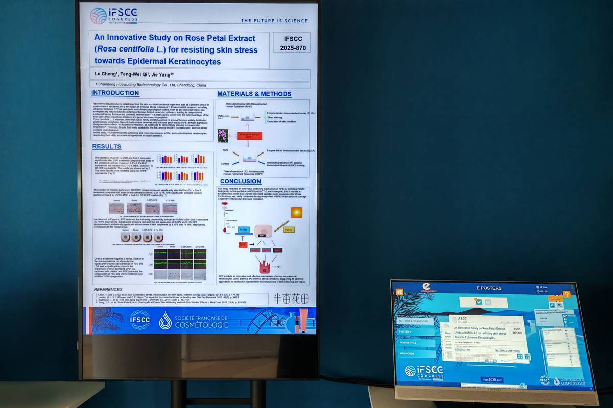 IFSCC大会展中国洗护科研实力开元棋牌半亩花田携四项成果首秀(图6)